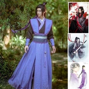 Quỷ dữ tổ tiên Wei Wuzhen anime COS quần áo Wei Wuwei vị thành niên cosplay trang phục trang phục quên Hanfu Jiang Cheng - Quần áo ngoài trời