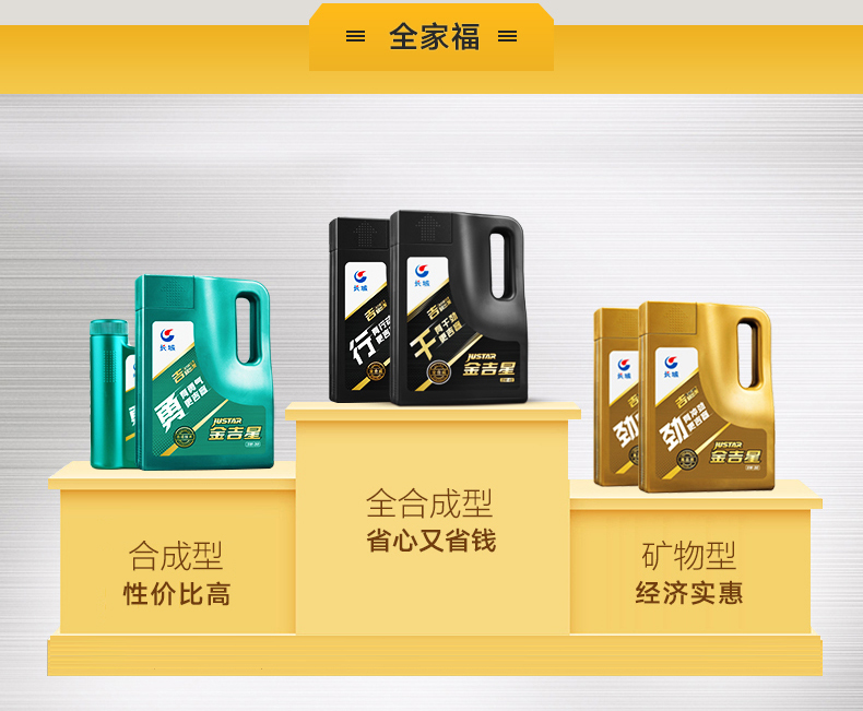 长城 金吉星 勇系列 SN 5W-30 半合成机油 5L 图6