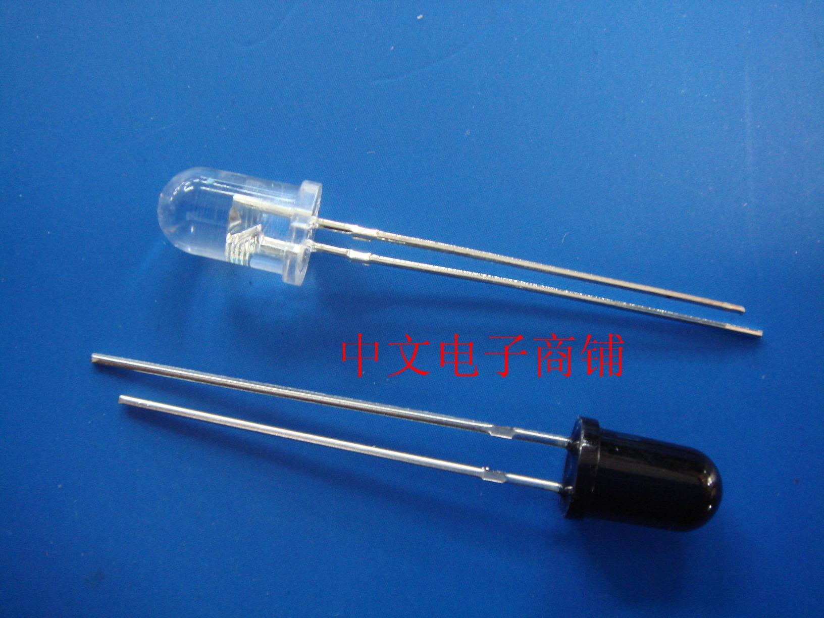 5MM infrared receiving tube and infrared transmitter tube Infrared trans-receiving diode pair pair