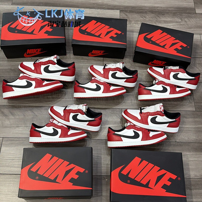 Air Jordan 1 Low Aj1 Chicago Red, White, and Black Low-Top Retro Basketball Shoes Hq6998-600 Air Jordan 1 Low Aj1 Chicago Red, White, and Black Low-Top Retro Basketball Shoes Hq6998-600
