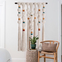 (Spire Height) Fine Cotton Thread Woven Strings Tapestry GENGUAN LIVING ROOM HOTEL FOLK DINING ROOM Creative Soft-mounted Wall-mounted Painting