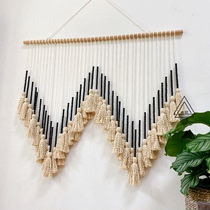 Nordic Indonesia Stream Su Hangover Creative Middle Ages Silence Wind web Red Hotel Mind Guest House Guest House Wall Decoration Tapestry