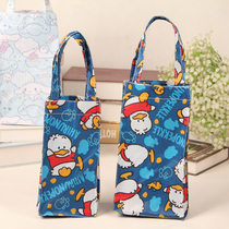 Cartoon Environmentally-friendly Kettle Bag Meleti Hand Milk Bottle Pudding Dog Hand Carrying Portable Umbrella Bag Environmentally Friendly Cashier Bag