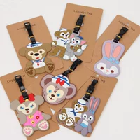 Мультяшный чемодан, багажная бирка