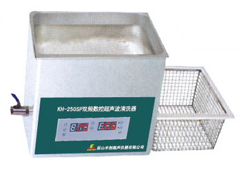 昆山禾创 KH-100SP/KH200SPV/KH500SPV台式双频数控超声波清洗器