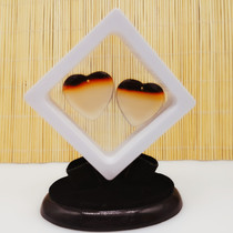 Natural agate chalcedony boutique ice men and women pendant pendant necklace couple Sister Mother and daughter temperament a pair of net red