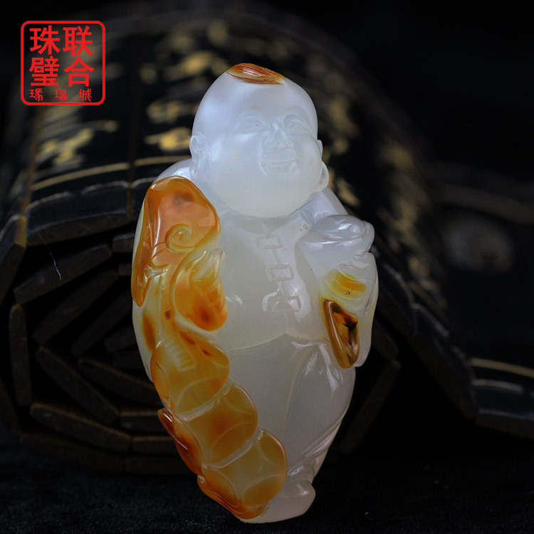 Boutique Natural Horse Stock Ice Seed Jade Medullary Nausea BIRTHDAY BOY CHILD MIREFO MEN'S HAND HANDLEBAR PIECES PLAY PIECES