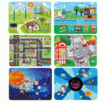 Early Education Children Enlightenment Puzzle Wall Decoration Jigsaw Puzzle Baby to operate Cognitive Board Nursery Wall Game Toys