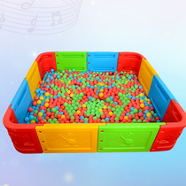 Kindergarten play childrens playground thickened large ocean ball pool baby square round plastic fence