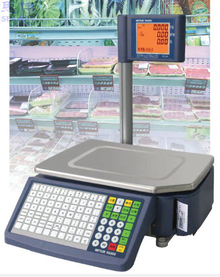 Mettler-Lido BCOM Supermarket Barcode Scales Fruit Vegetable Shop Weighing Print Barcode