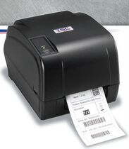  TSC 310E Label printer Bar code Self-adhesive thermal ribbon Clothing tag Washed cloth silver