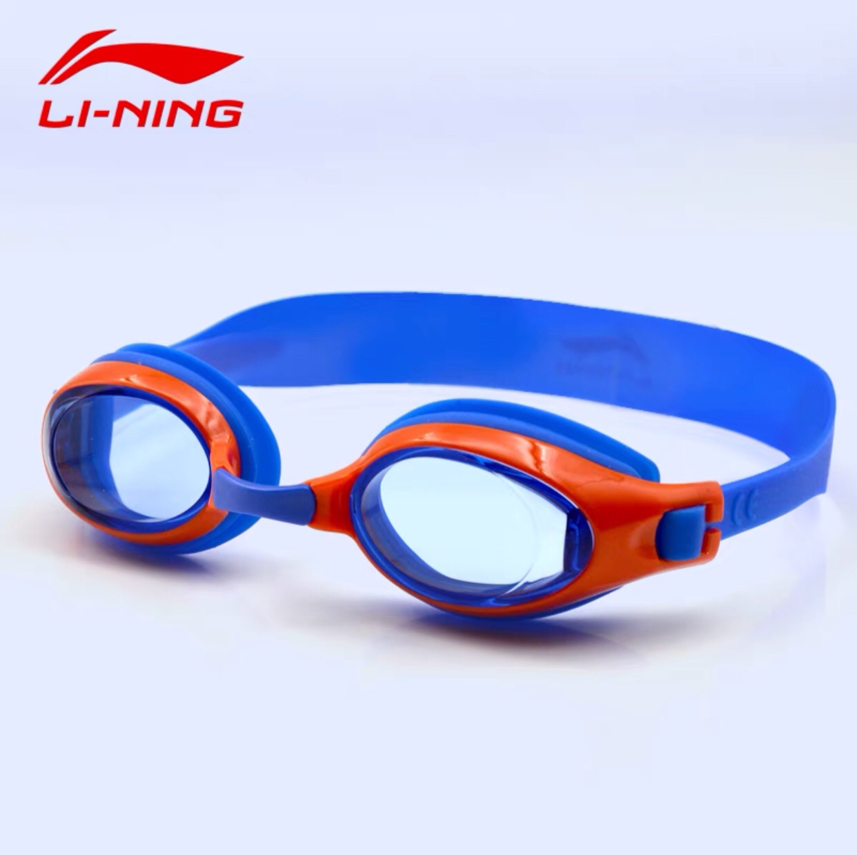 Li Ning Children's swimming goggles boy girl's high definition anti-fog waterproof swimming glasses diving outfit 312