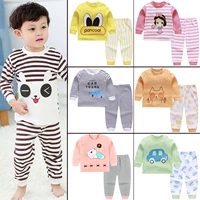 Bộ đồ nữ mùa thu 0 cho bé 3 phiên bản Hàn Quốc 1 bé sơ sinh mùa xuân và bộ đồ hai mảnh mùa thu thủy triều 2 tuổi nam kho báu quần áo trẻ em đồ sơ sinh