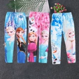 Леггинсы, детские весенние тонкие штаны для девочек, популярно в интернете, в западном стиле