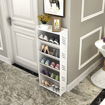 40 40 42cm white small ultra-thin dorm room for home door rear easy inclined style 3 4 5 6-floor wood-plastic plate shoe cabinet