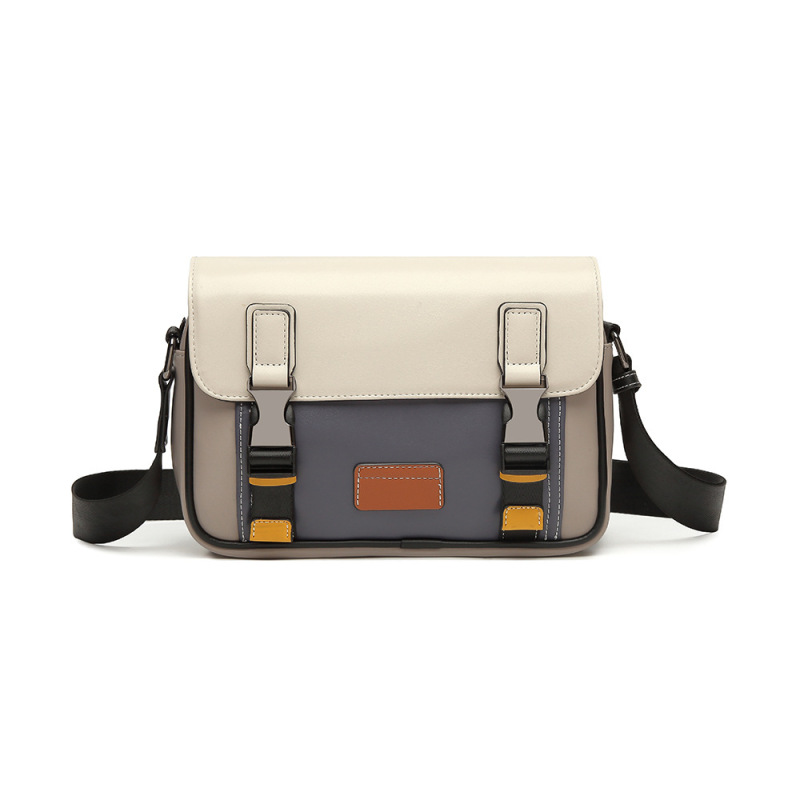 2026 Men's New Trendy Patchwork Small Square Bag Fashionable Casual Large Capacity Crossbody Bag for Going Out 2026 Men's New Trendy Patchwork Small Square Bag Fashionable Casual Large Capacity Crossbody Bag for Going Out