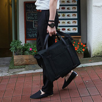 2020 Korean version of computer canvas mens Hand bag casual fashion business shoulder cross backpack neutral bag