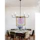 American Simple and Stylish Retro Chandelier, European Retro Living Room Lamp, Bedroom Lamp, Dining Room Study, Pastoral Country Lamp