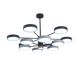 New Nordic Macaron Living Room Chandelier, Modern and Simple, Ultra-Bright Led Molecular Light with Spotlight, Dining Room Light