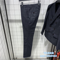 IM DAVID mens autumn and winter Korean version of business fashion handsome wool trousers mens pants DQBP7194-798