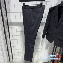 IM DAVID mens autumn and winter Korean version of business fashion handsome wool trousers mens pants DQBP7192-798