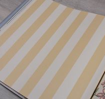 MADE IN Sweden original imported pure paper wood fiber vertical stripe wallpaper study children full of wallpaper