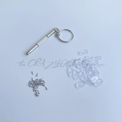 Прозрачные очки, отвертка с аксессуарами, 10 пары