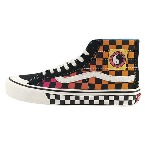 Vans, шахматы, тканевые кроссовки подходит для мужчин и женщин для отдыха, градиент, принт, 5G