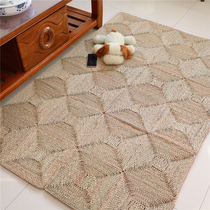 Pu grass blanket Pastoral grass woven floor mat Tatami yoga bay window Meditation mat