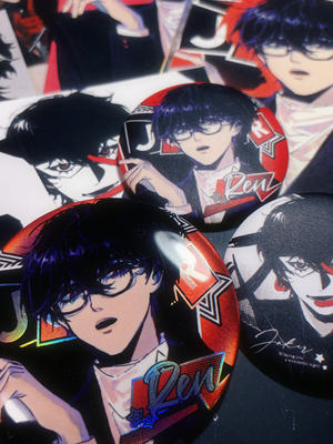 Persona 5 Fan-made merchandise p5PERSONA5 Rainomiya Ren joker Postcard