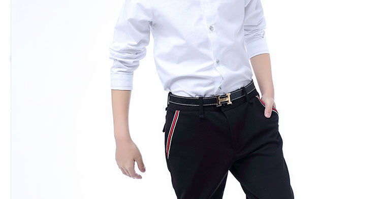 Chemise garcon à manche longue - Ref 2074754 Image 21