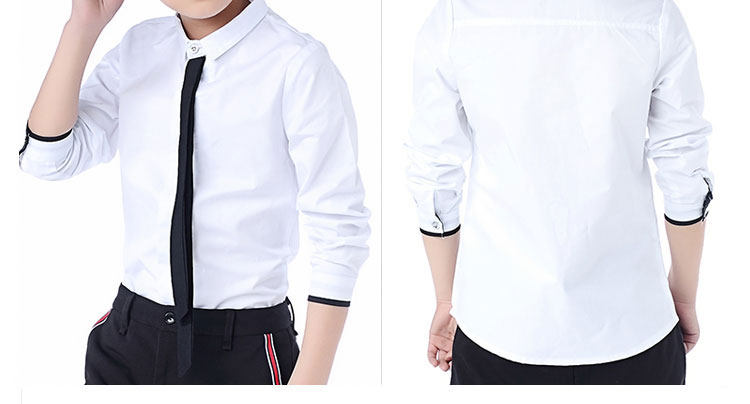 Chemise garcon à manche longue - Ref 2074754 Image 56