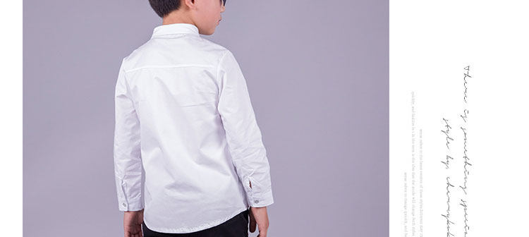 Chemise garcon à manche longue - Ref 2073469 Image 29