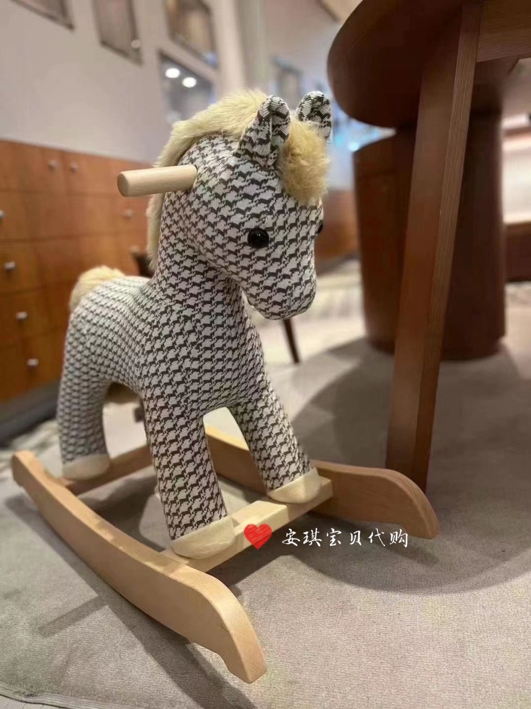 エルメス シュバル ア 濁 ルーレット スピリット 木馬 おもちゃ玩具 ウッド