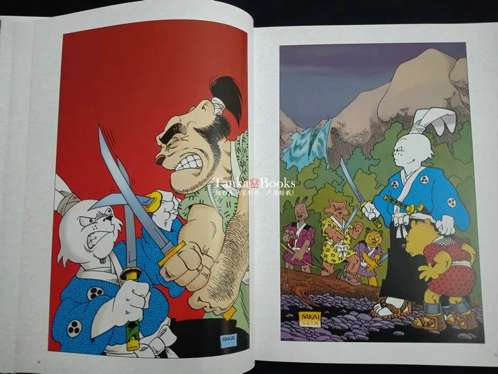 [正版 怀旧漫画集 兔用心棒35周年纪念版Usagi Yojimbo Covers包邮]