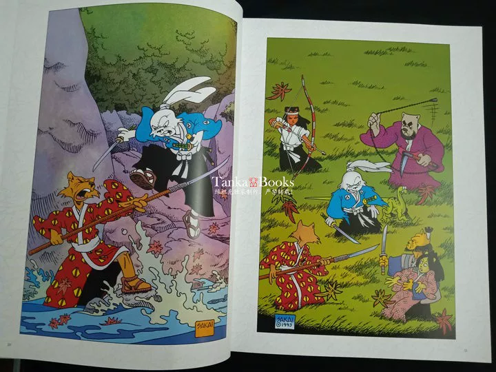[正版 怀旧漫画集 兔用心棒35周年纪念版Usagi Yojimbo Covers包邮]
