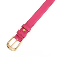 3034 Розовая красная патентная кожа