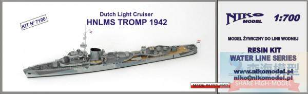 Niko 7100 1 700 World War II Dutch Navy light cruiser HMS Tropp 1942