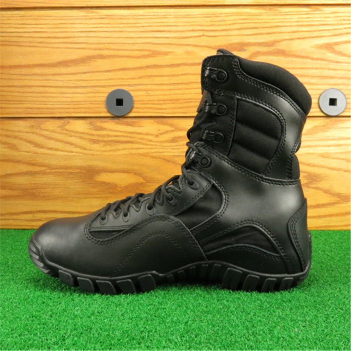 American belleville Baileywei boots men's tall black combat boots special forces marine boots TR960 - Taobao