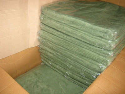 Hair towels quilts by pure cotton wool towels by light green summer woolen towels by summer air conditioning