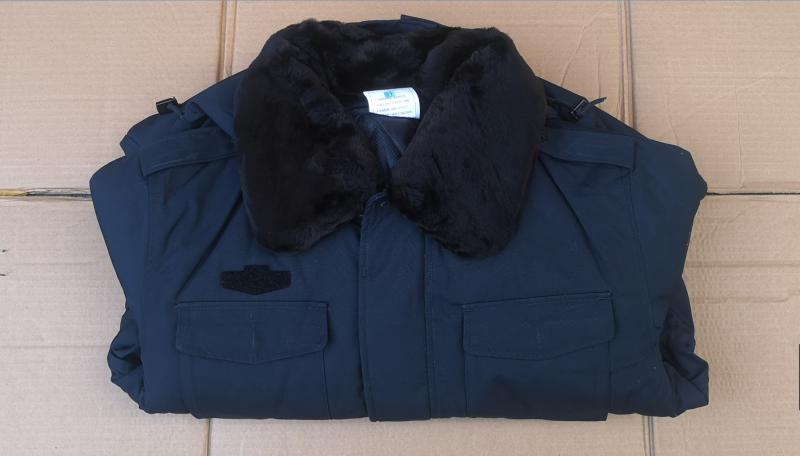   Hidden cyan winter cold-proof and warm-keeping short coat