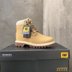 36 37 38 39 Giày da cao cấp cao cấp Goodyear Giày da nữ ngoài trời giản dị - Khởi động ngoài trời giày bảo hộ lao đông jogger Khởi động ngoài trời