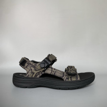 Qile 44 5 sports shoe size non-slip wear-resistant shock-absorbing and comfortable magnetic buckle low-top mens sandals