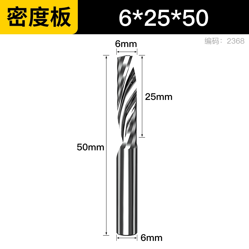 mũi khoan gạch 5/6/8nn mm nhập khẩu đơn cạnh xoắn ốc phay acrylic mật độ bảng gỗ chắc chắn cắt dao khắc máy công cụ mũi khoan gỗ tròn mũi khoan xuyên tường 