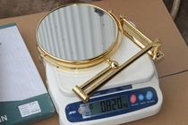 Lista Bathroom Makeup Mirror Beauty Mirror Wall-mounted Folding Telescopic Mirror Hotel Bathroom Magnifying Makeup Mirror