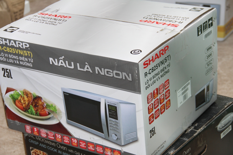 lò nướng halogen Nhật Bản sắc nét sắc nét lớn ban đầu lò vi sóng 25L hộ gia đình nhập khẩu thông minh ánh sáng lò sóng hộp điều khiển nhiệt độ máy tính lò nướng berjaya