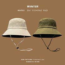 France Great Eatery Fisherman Hat Lady Spring Autumn Season Outdoor Anti-UV 100 Hitch Sun Protection Basin Cap Man