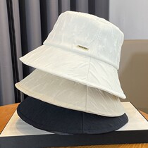 French spring plain face little fisherman hat for women solid color simple basin hat internet celebrity summer sun hat