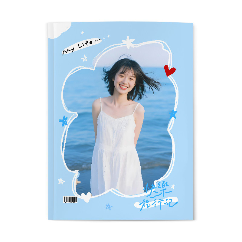 美印兔兔宝宝照片书定制儿童毕业成长录打印18岁纪念册350张送礼