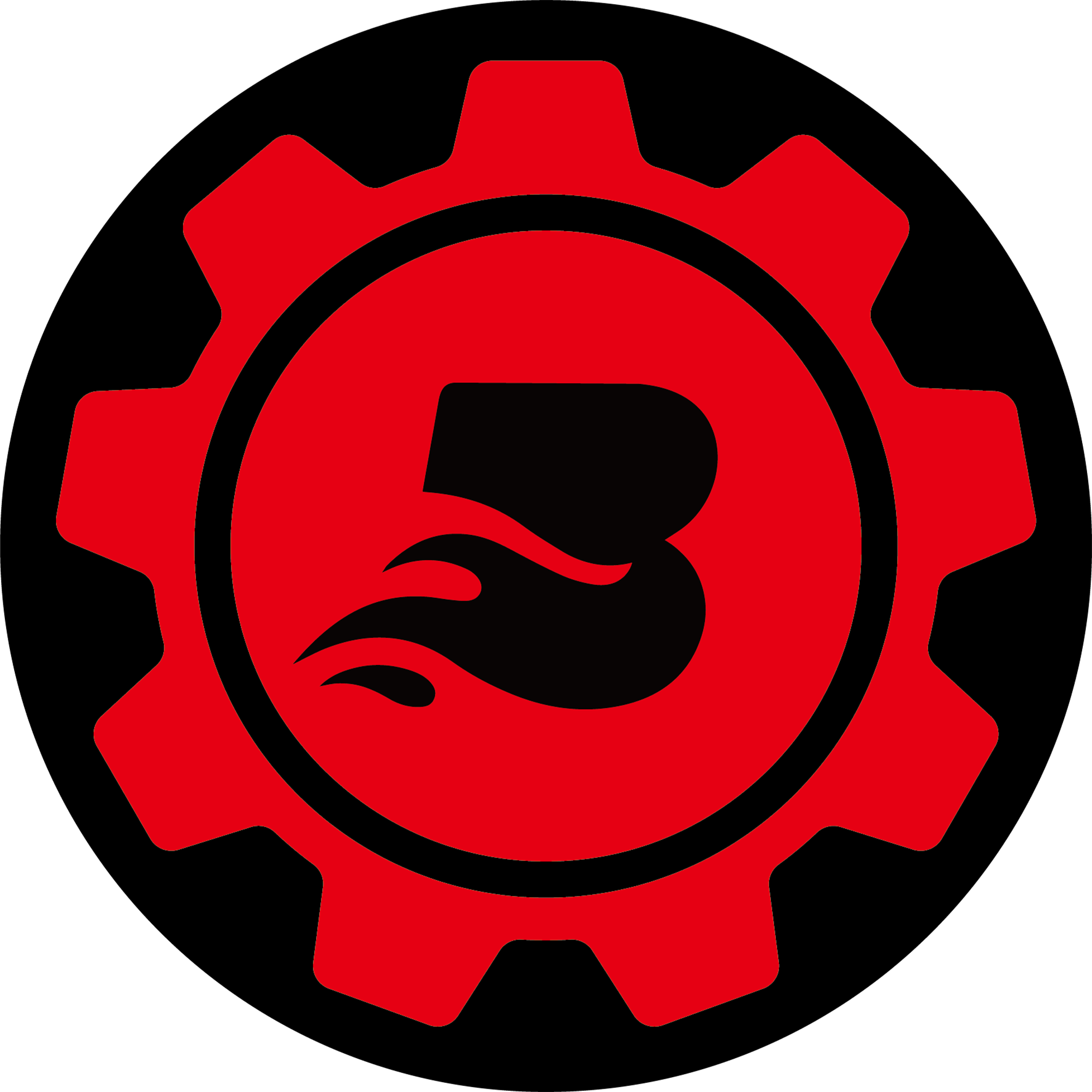 Backfire电动滑板的LOGO